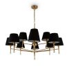 Люстра Подвесная Freya Rosemary FR5190PL-12BS Золото, Металл / Фрея.