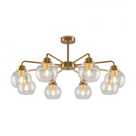 Люстра на Штанге Freya Neptune FR5176PL-08BS Золото, Металл / Фрея.