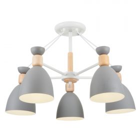 Люстра Потолочная Freya Delia FR5033CL-05W Белый, Металл / Фрея.