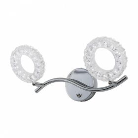 Спот Поворотный с Выключателем Citilux Кристалино CL559521 LED Хром / Ситилюкс.