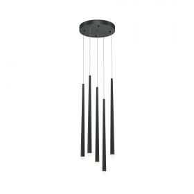 Светильник Подвесной Светодиодный Maytoni Cascade MOD132PL-L28BK2 Черный.