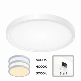 Светильник Накладной Citilux Бейсик CL738240V Белый / Ситилюкс.