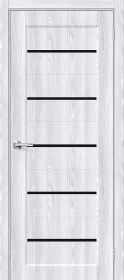 Межкомнатная Дверь с Экошпоном Bravo Мода-22 Black Line Riviera Ice 900x2000мм (Полотно 1шт) / Браво.