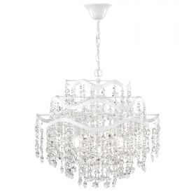 Люстра Хрустальная Freya Charlotte FR1001PL-07W Белый, Металл / Фрея.
