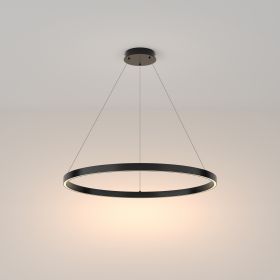 Светильник Подвесной Светодиодный Maytoni Rim MOD058PL-L42B3K Черный.
