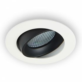Встраиваемый Светильник Citilux Альфа CLD001NW4 LED Белый Чёрный / Ситилюкс.