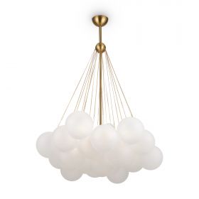 Светильник Подвесной Freya Fiesta FR5231PL-06BS Золото, Белый