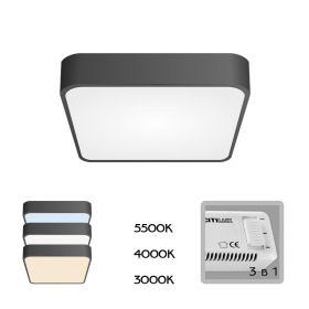 Светильник Потолочный Citilux Купер CL724K24V1 LED Чёрный / Ситилюкс.