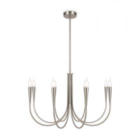 Люстра на Штанге Freya Branches FR5253PL-08N Серый, Металл / Фрея.