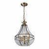 Люстра Подвесная Витражная Citilux Гера-1 CL444130 Бронза / Ситилюкс.