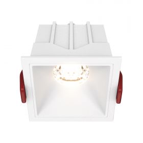 Светильник Модульный Встраиваемый Светодиодный Диммируемый Maytoni Alfa LED DL043-01-10W3K-D-SQ-W Белый.