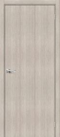 Межкомнатная Дверь с Экошпоном Bravo Браво-0 Cappuccino Melinga 700x2000мм (Полотно 1шт) / Браво.