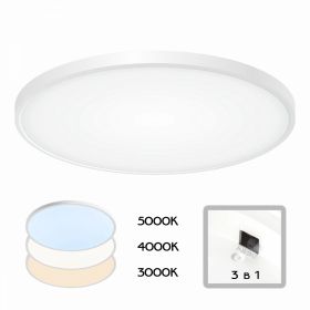 Светильник Накладной Citilux Бейсик CL738500V Белый / Ситилюкс.