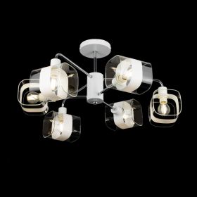 Люстра Потолочная Citilux Бертон CL140160 Белая / Ситилюкс.