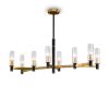 Люстра на Штанге Freya Ambra FR5167PL-08BS Золото, Металл / Фрея.