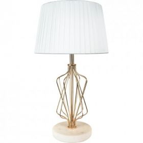 Лампа Настольная Arte Lamp Fire A4035LT-1GO Золото, Белый / Арт Ламп.