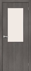 Межкомнатная Дверь с Экошпоном Bravo Браво-7 Grey Melinga / Magic Fog 700x2000мм (Полотно 1шт) / Браво.