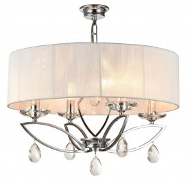 Люстра Подвесная Maytoni Miraggio MOD602-04-N Хром.