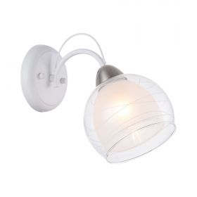 Бра Freya Nikki FR5052-WL-01-W Белый, Металл / Фрея.