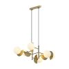 Люстра Freya Sepia FR5391PL-06BS Латунь, Белый.