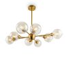 Люстра на Штанге Freya Sherry FR5121PL-08G Золото, Металл / Фрея.