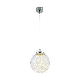 Светильник Подвесной Светодиодный Freya Isabel FR6157-PL-18W-TR Прозрачный, Металл / Фрея.