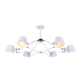 Люстра на Штанге Freya Abigail FR5038-CL-06-W Белый, Металл / Фрея.