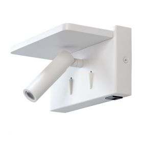 Светильник Поворотный Citilux Декарт CL704370 LED USB QI Белый / Ситилюкс.