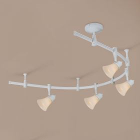 Трековый Гибкий Светильник Citilux Трек Модерн CL560240 Белый / Ситилюкс.