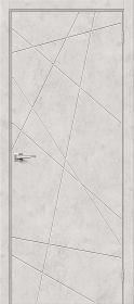 Межкомнатная Дверь с Экошпоном Bravo Граффити-5.Д Look Art 900x2000мм (Полотно 1шт) / Браво.