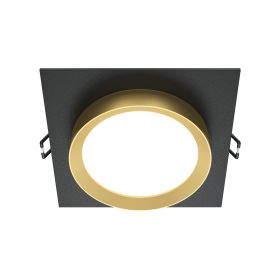 Светильник Встраиваемый Maytoni Hoop DL086-GX53-SQ-BG Черный.