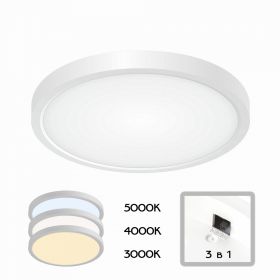 Светильник Накладной Citilux Бейсик CL738180V Белый / Ситилюкс.