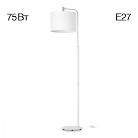 Торшер с Белым Абажуром Citilux Тевин CL806030 Белый / Ситилюкс.