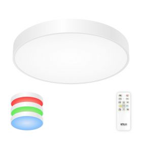 Светильник с Пультом Citilux Купер CL72495G0 LED RGB Белый / Ситилюкс.