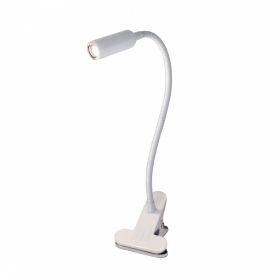 Лампа на Прищепке с Диммером Citilux Ньютон CL803060N LED Белая / Ситилюкс.