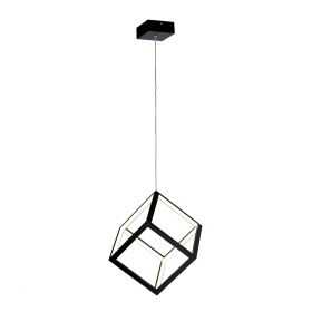 Подвесной Светильник Citilux Куб CL719201 LED Чёрный / Ситилюкс.