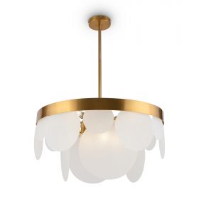Люстра на Штанге Freya Porto FR5104PL-08BS3 Золото, Металл / Фрея.