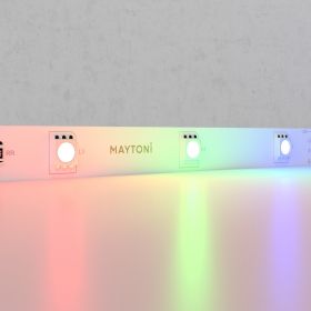 Светодиодная Лента 7,2Вт/м 24V IP20 RGB Maytoni 10166.