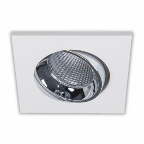 Встраиваемый Светильник Citilux Альфа CLD001KNW1 LED Белый Хром / Ситилюкс.