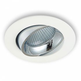 Встраиваемый Светильник Citilux Альфа CLD001NW1 LED Белый Хром / Ситилюкс.