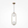 Светильник Подвесной Maytoni Ring MOD013PL-02BS1 Золото, Белый.