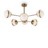 Люстра на Штанге Freya Sonder FR5204PL-06BS Золото, Металл / Фрея.