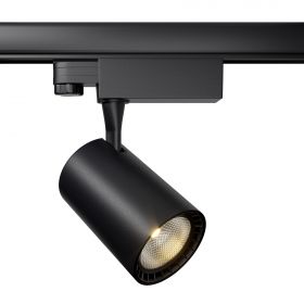 Светильник Трековый Трехфазный Светодиодный Maytoni Trinity Vuoro TR029-3-10W4K-S-B Черный.