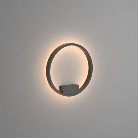 Светильник Светодиодный Настенный Maytoni Rim MOD058WL-L25B3K Черный.