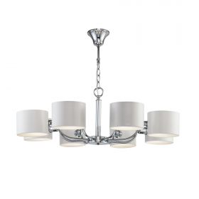 Люстра Подвесная Freya Anita FR5012PL-08CH Хром, Металл / Фрея.