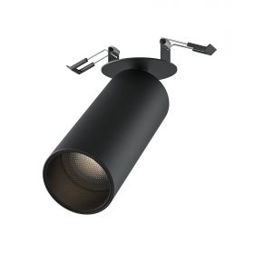 Спот Встраиваемый Светодиодный Maytoni FOCUS LED C053CL-L12W4K-W-B Черный.