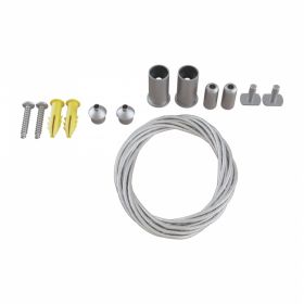 Тросовый Подвес Maytoni Technical Accessories for tracks TRA004SW-21S Серебряный, Алюминий.