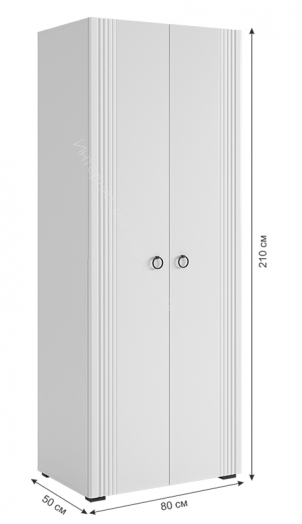 Шкаф двухдверный "Ева К4"