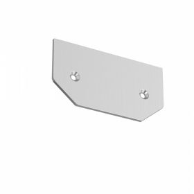 Заглушка Maytoni Technical Accessories for tracks TRA001MPEC-11S Серебряная, Алюминий.