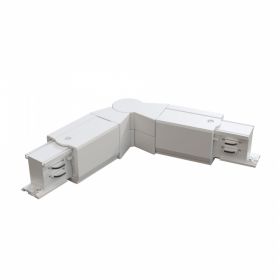 Поворотный Шарнирный Коннектор Maytoni Technical Accessorises TRA005CS-31W Белый, Пластик.